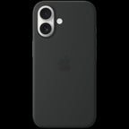 iPhone 16 Silicone Case with MagSafe - Black,Model A3313