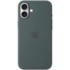iPhone 16 Plus Silicone Case with MagSafe - Lake Green,Model A3314