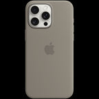 iPhone 15 Pro Max Silicone Case with MagSafe - Clay,Model A3126