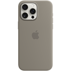 iPhone 15 Pro Max Silicone Case with MagSafe - Clay,Model A3126