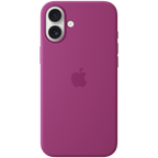 iPhone 16 Plus Silicone Case with MagSafe - Fuchsia,Model A3314