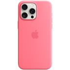 iPhone 15 Pro Max Silicone Case with MagSafe - Pink,Model A3126