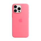 iPhone 15 Pro Max Silicone Case with MagSafe - Pink,Model A3126