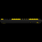 LORGAR KBP70TKLW, Wireless TKL Mechanical Gaming Keyboard Pro, Black/yellow, EN layout