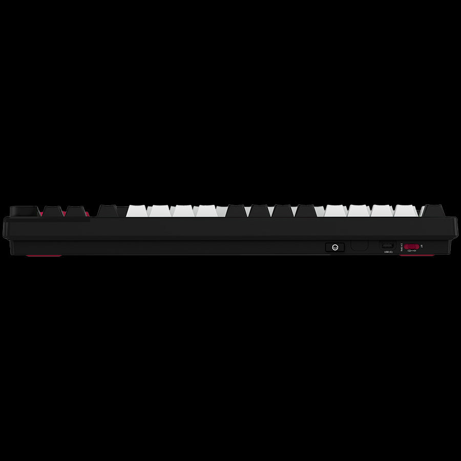 LORGAR KBP70TKLW, Wireless TKL Mechanical Gaming Keyboard Pro, Black/red, EN layout