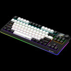 LORGAR KBP70TKLW, Wireless TKL Mechanical Gaming Keyboard Pro, Black/red, EN layout