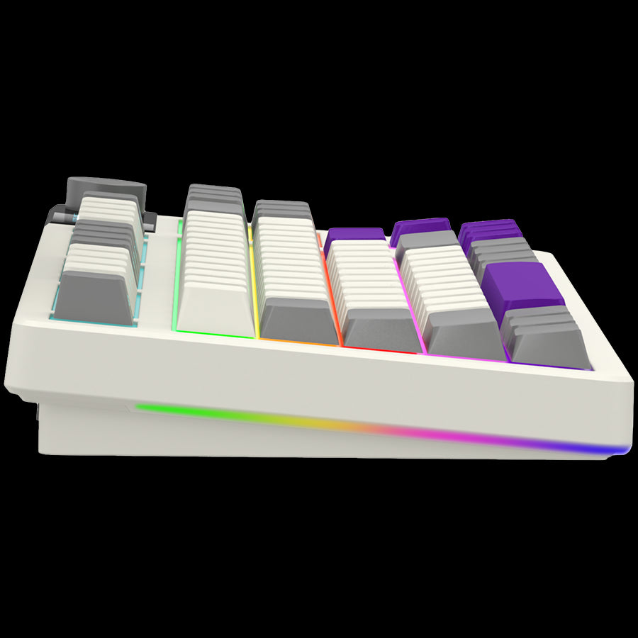 LORGAR KBP70TKLW, Wireless TKL Mechanical Gaming Keyboard Pro, Beige, EN layout