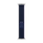 49mm Blue Trail Loop - S/M - Natural Titanium Finish