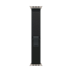 49mm Black Trail Loop - S/M - Natural Titanium Finish