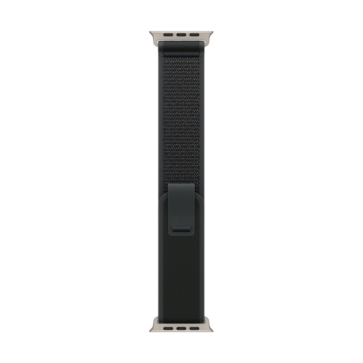 49mm Black Trail Loop - S/M - Natural Titanium Finish