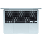 13-inch MacBook Air: Apple M4 chip with 10-core CPU and 8-core GPU, 16GB, 256GB SSD - Sky Blue,Model A3240