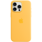 iPhone 15 Pro Max Silicone Case with MagSafe - Sunshine,Model A3126