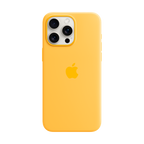 iPhone 15 Pro Max Silicone Case with MagSafe - Sunshine,Model A3126