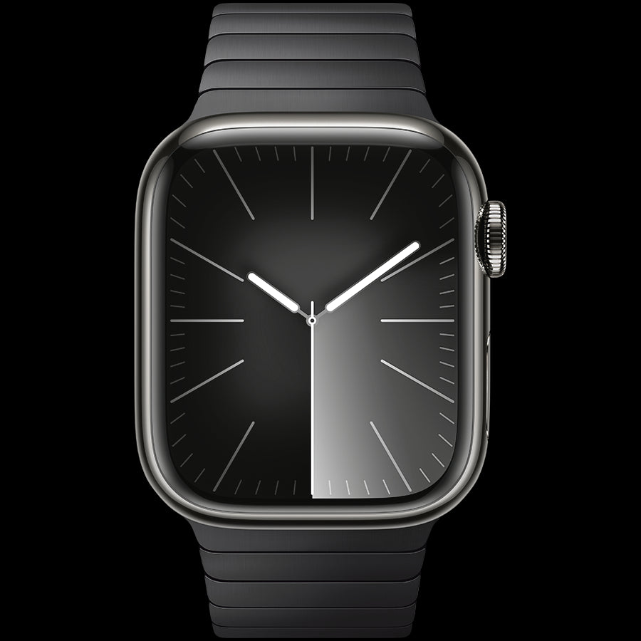 38mm Space Black Link Bracelet