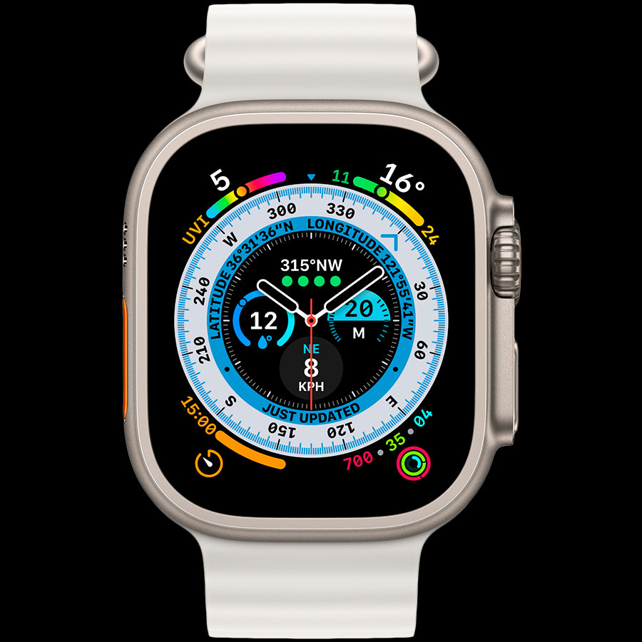 49mm White Ocean Band