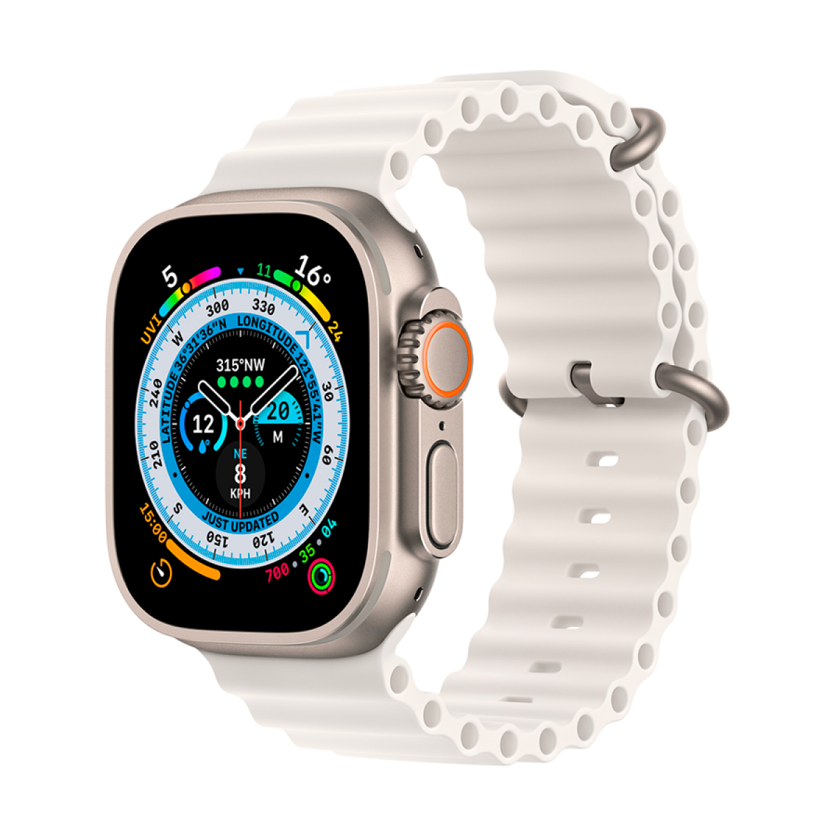 49mm White Ocean Band