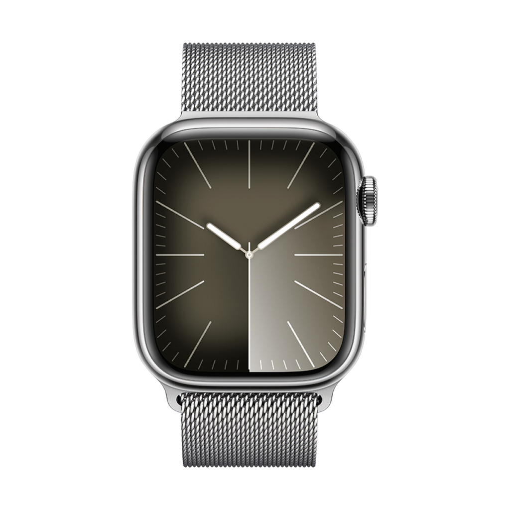 41mm Silver Milanese Loop