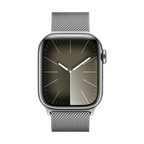 41mm Silver Milanese Loop