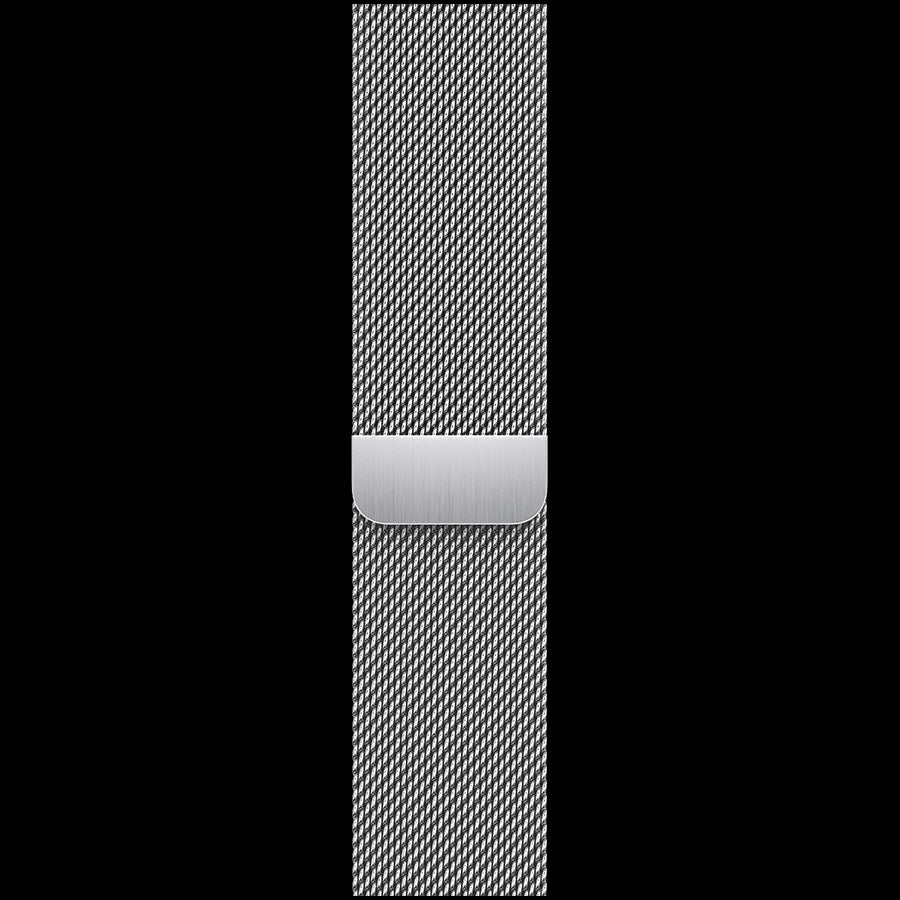 41mm Silver Milanese Loop
