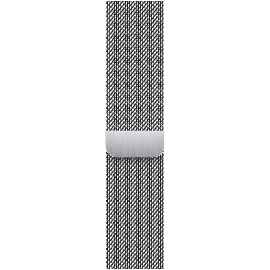 45mm Silver Milanese Loop
