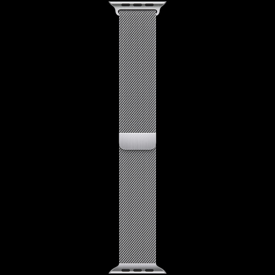 45mm Silver Milanese Loop