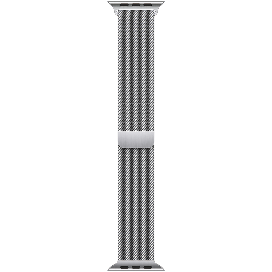 45mm Silver Milanese Loop