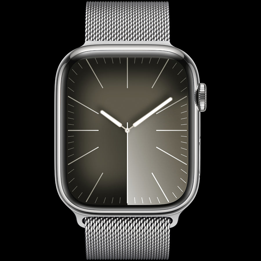 45mm Silver Milanese Loop