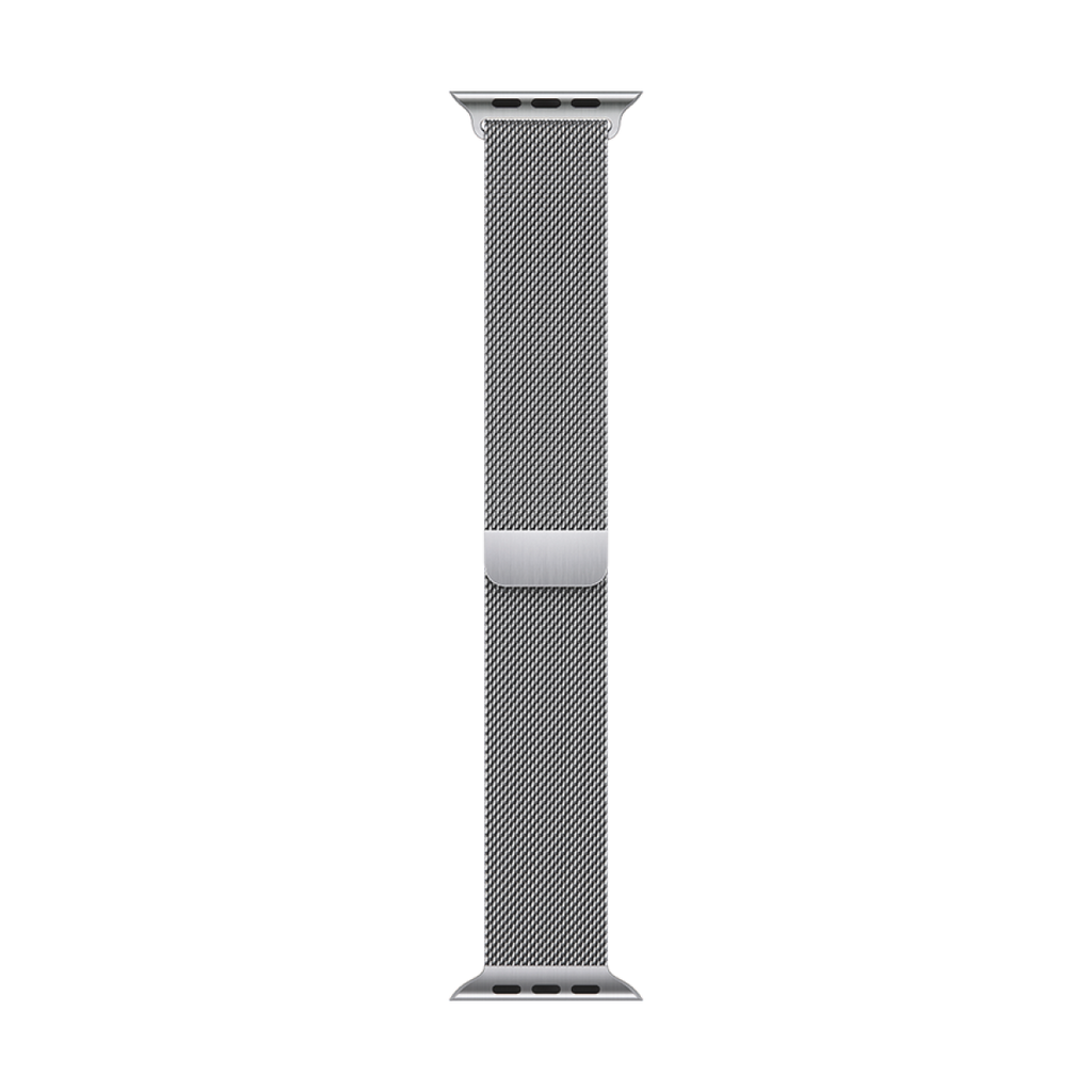 45mm Silver Milanese Loop
