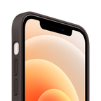 Apple iPhone 12 and 12 Pro Silicone Case with MagSafe - Black, Model A2497