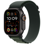 49mm Dark Green Alpine Loop - Large - Black Titanium Finish
