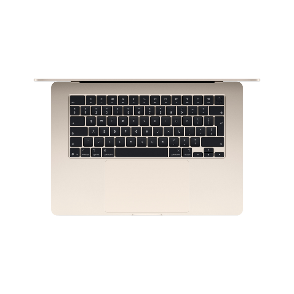 15-inch MacBook Air: Apple M4 chip with 10-core CPU and 10-core GPU, 16GB, 512GB SSD - Starlight,Model A3241