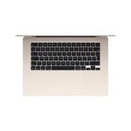 15-inch MacBook Air: Apple M4 chip with 10-core CPU and 10-core GPU, 16GB, 512GB SSD - Starlight,Model A3241