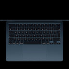 13-inch MacBook Air: Apple M4 chip with 10-core CPU and 10-core GPU, 24GB, 512GB SSD - Midnight,Model A3240