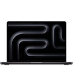 MacBook Pro 14-inch, Space Black, Model A3401, M4 Pro with 12C CPU 16C GPU, 48GB unified memory, 70W USB-C Power Adapter, 1TB SSD storage, 3x TB5, HDMI, SDXC, MagSafe 3, Touch ID, Standard display finish, Force Touch Trackpad, Keyboard US English