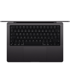 MacBook Pro 14-inch, Space Black, Model A3401, M4 Pro with 12C CPU 16C GPU, 48GB unified memory, 70W USB-C Power Adapter, 1TB SSD storage, 3x TB5, HDMI, SDXC, MagSafe 3, Touch ID, Standard display finish, Force Touch Trackpad, Keyboard US English