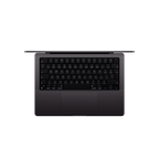MacBook Pro 14-inch, Space Black, Model A3112, M4 with 10C CPU, 10C GPU, 32GB unified memory, 70W USB-C Power Adapter, 2TB SSD storage, 3x TB4, HDMI, SDXC, MagSafe 3, Touch ID, Standard display finish, Force Touch Trackpad, Keyboard US English