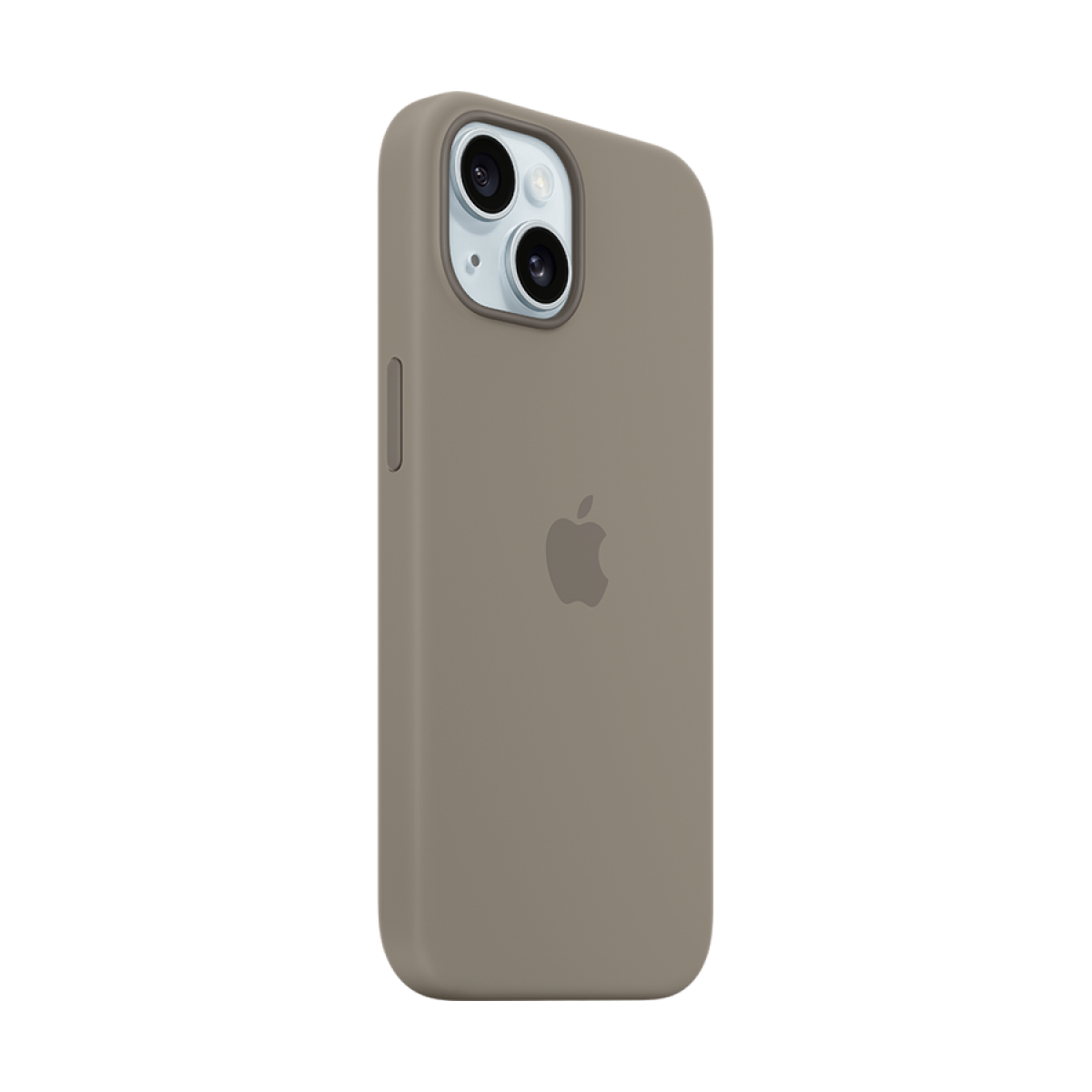 iPhone 15 Silicone Case with MagSafe - Clay,Model A3123