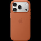 iPhone 17 Pro Silicone Case with MagSafe - Terra Cotta,Model A3559