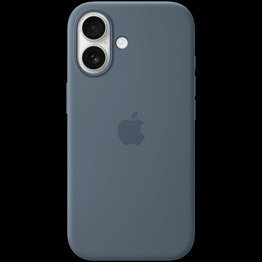 iPhone 17 Silicone Case with MagSafe - Anchor Blue,Model A3558