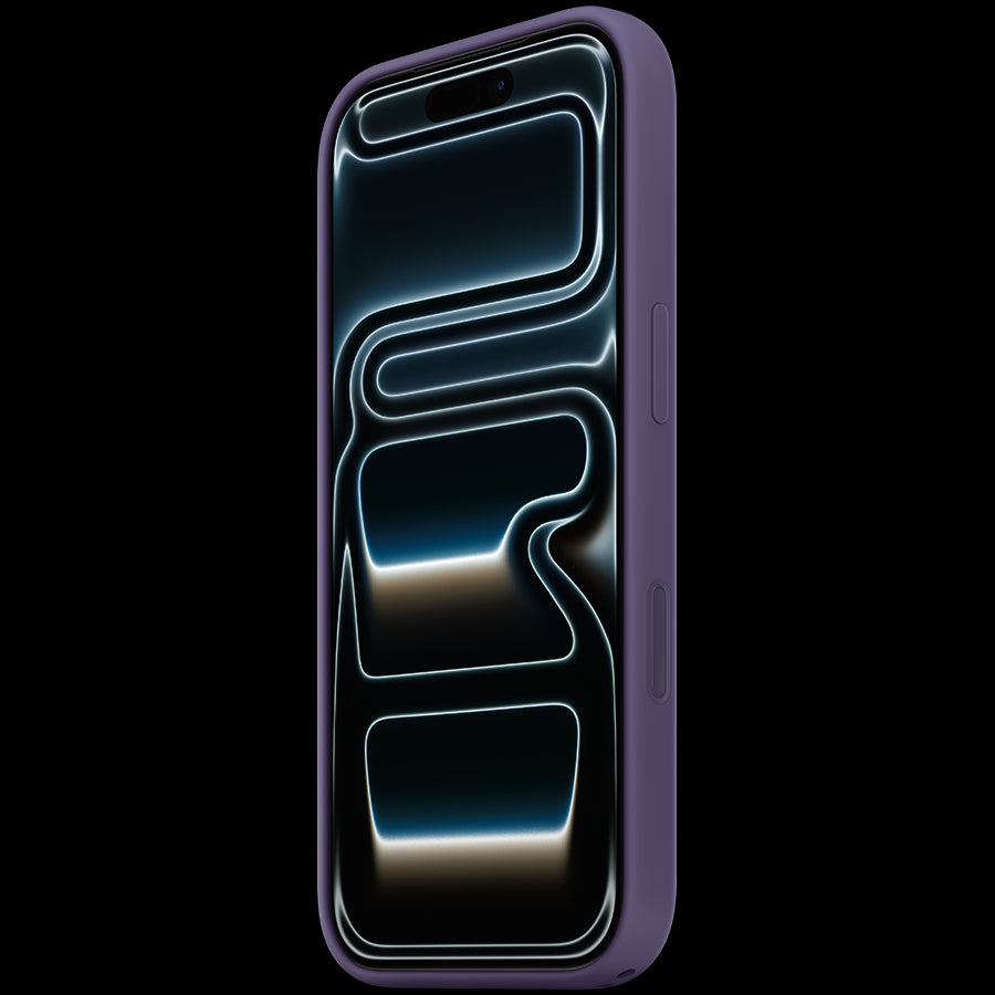 iPhone 17 Pro Silicone Case with MagSafe - Purple Fog,Model A3559