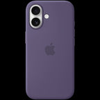 iPhone 17 Silicone Case with MagSafe - Purple Fog,Model A3558