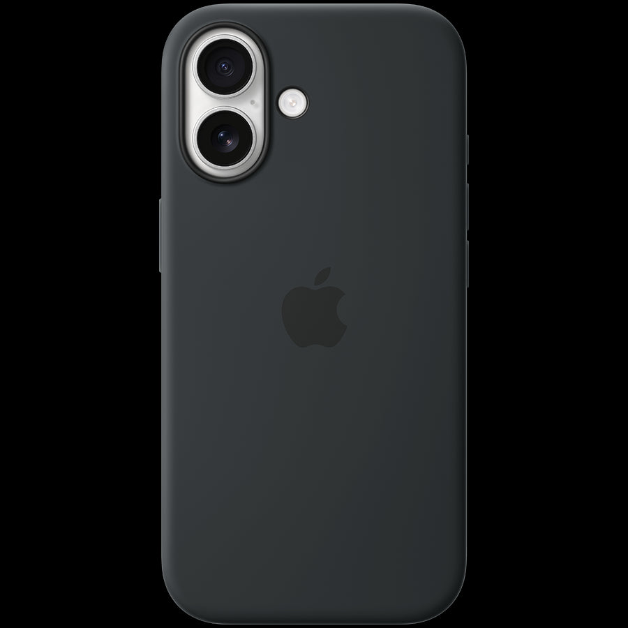 iPhone 17 Silicone Case with MagSafe - Black,Model A3558