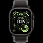Apple Watch Ultra 3 GPS + Cellular 49mm Black Titanium Case with Black/Charcoal Trail Loop - M/L,Model A3281