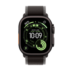 Apple Watch Ultra 3 GPS + Cellular 49mm Black Titanium Case with Black/Charcoal Trail Loop - S/M,Model A3281