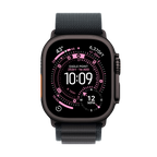 Apple Watch Ultra 3 GPS + Cellular 49mm Black Titanium Case with Black Alpine Loop - Small,Model A3281