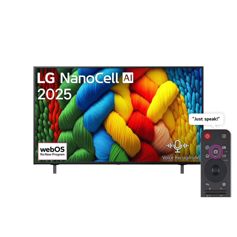 LG NANO80 HDR10 NanoCell 4K AI 65-Inch Smart TV