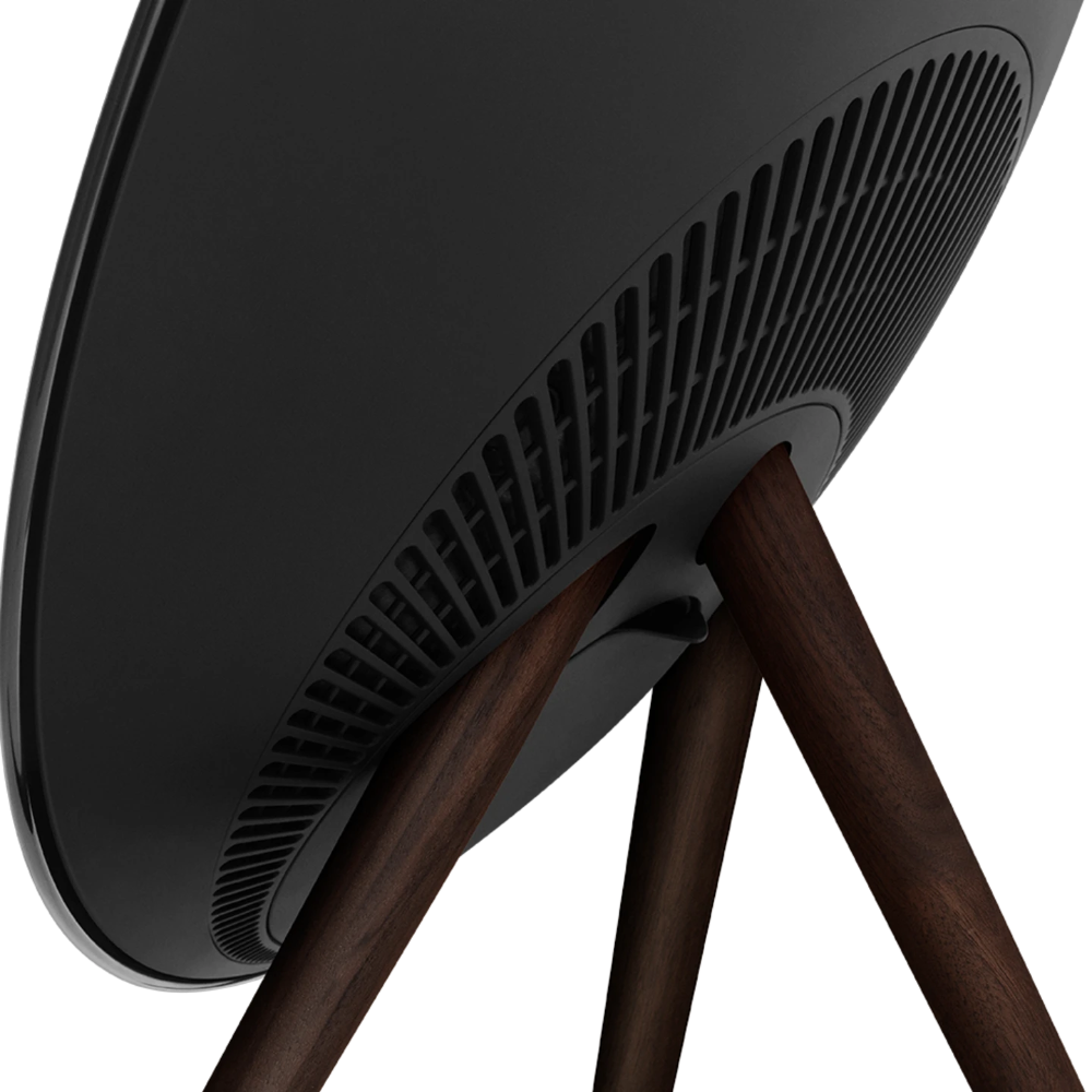 Beosound A9 5th Gen Speaker Black Anthracite (Back Black/Cover Black/Legs Dark Oak)