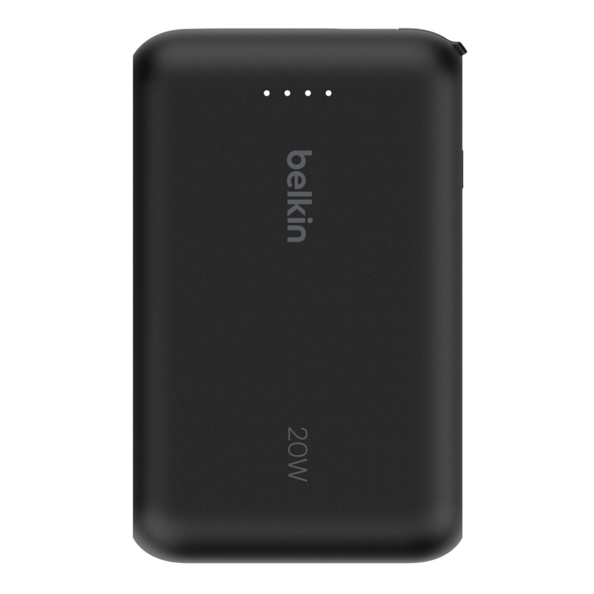 Belkin BoostCharge 10 000 mAh Power Bank with USB-C Integrated Cable & USB-C Port - Black