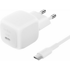 Belkin - BoostCharge - Single 45 Watt USB-C Charger - Includes USB-C to USB-C Cable - White