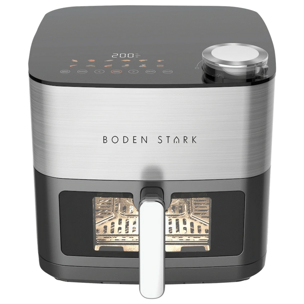 Boden Stark 8l Dual Element Air Fryer with Steaming Function